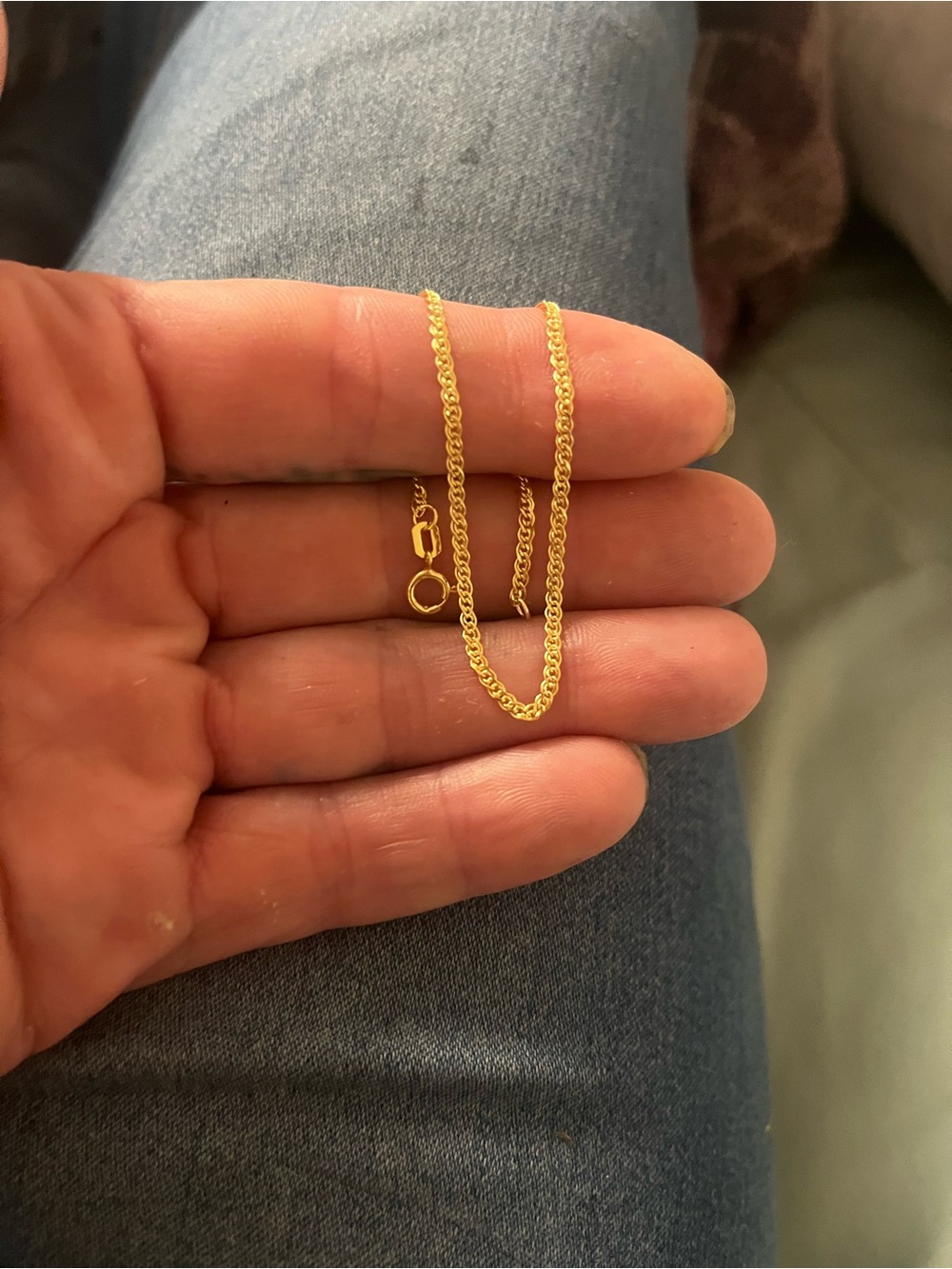 10k real Gold Women's Nona Chain bracelet - Elegant Everyday Jewelry